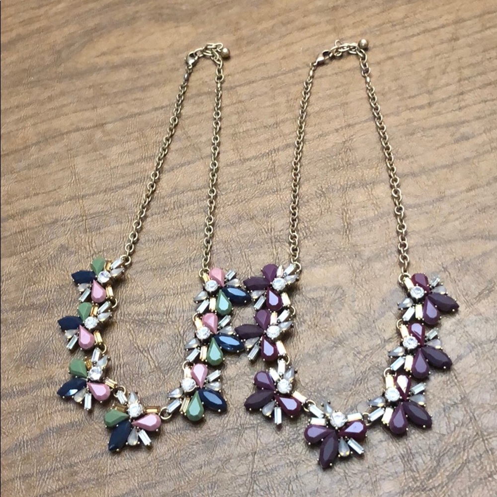 2 Francesca’s statement necklaces